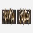 Uttermost Crosshatch Metal Wall Decor - Set of 2