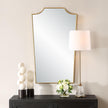 Uttermost Demure Antique Gold Mirror