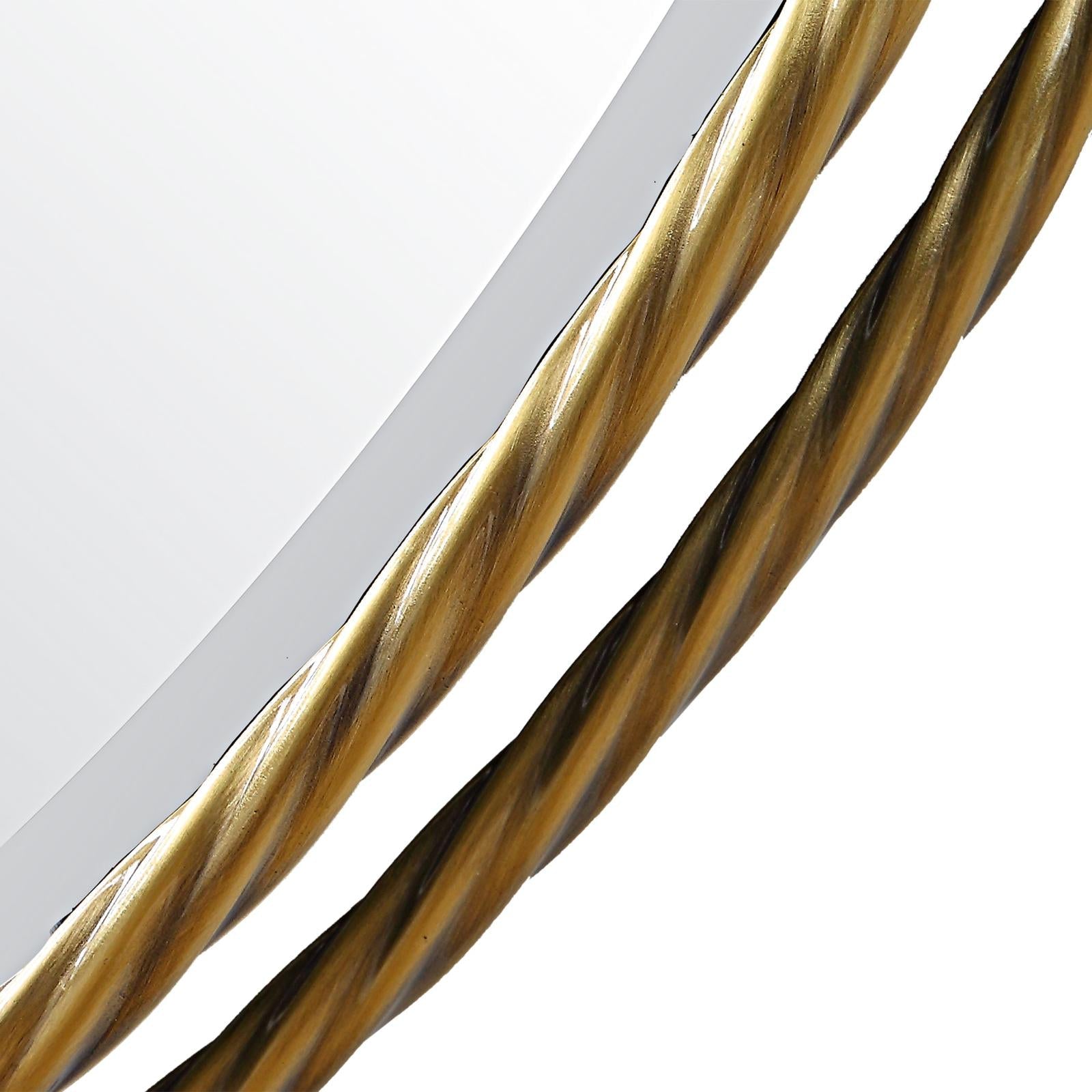 Uttermost Guardrail Round Mirror