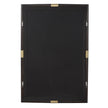 Uttermost Larkin Dark Wood & Brass Mirror