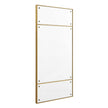 Uttermost Wrenton Brass Rectangular Mirror