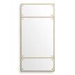Uttermost Wrenton Brass Rectangular Mirror
