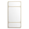 Uttermost Wrenton Brass Rectangular Mirror