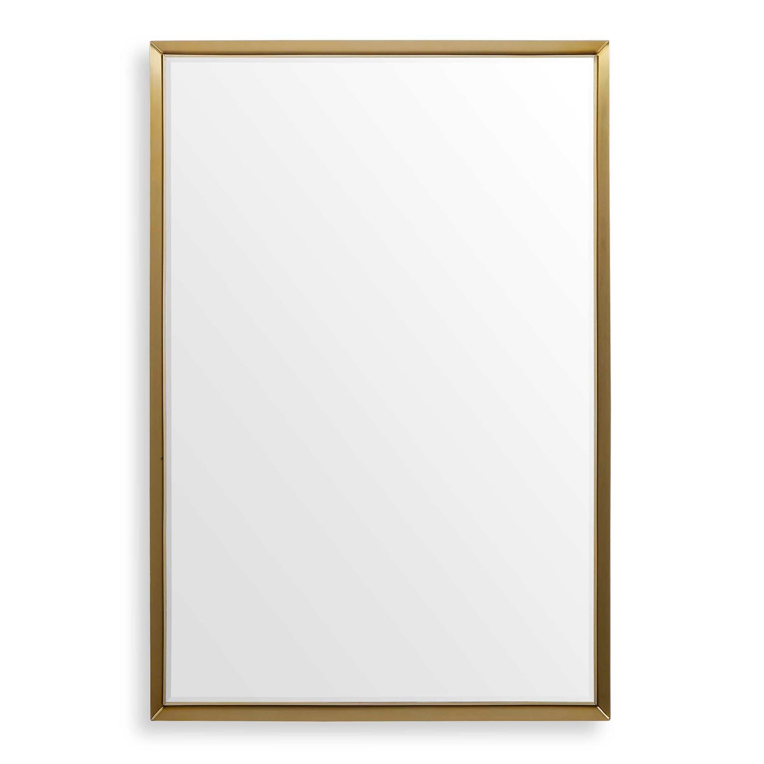 Uttermost Heisler Brass Mirror
