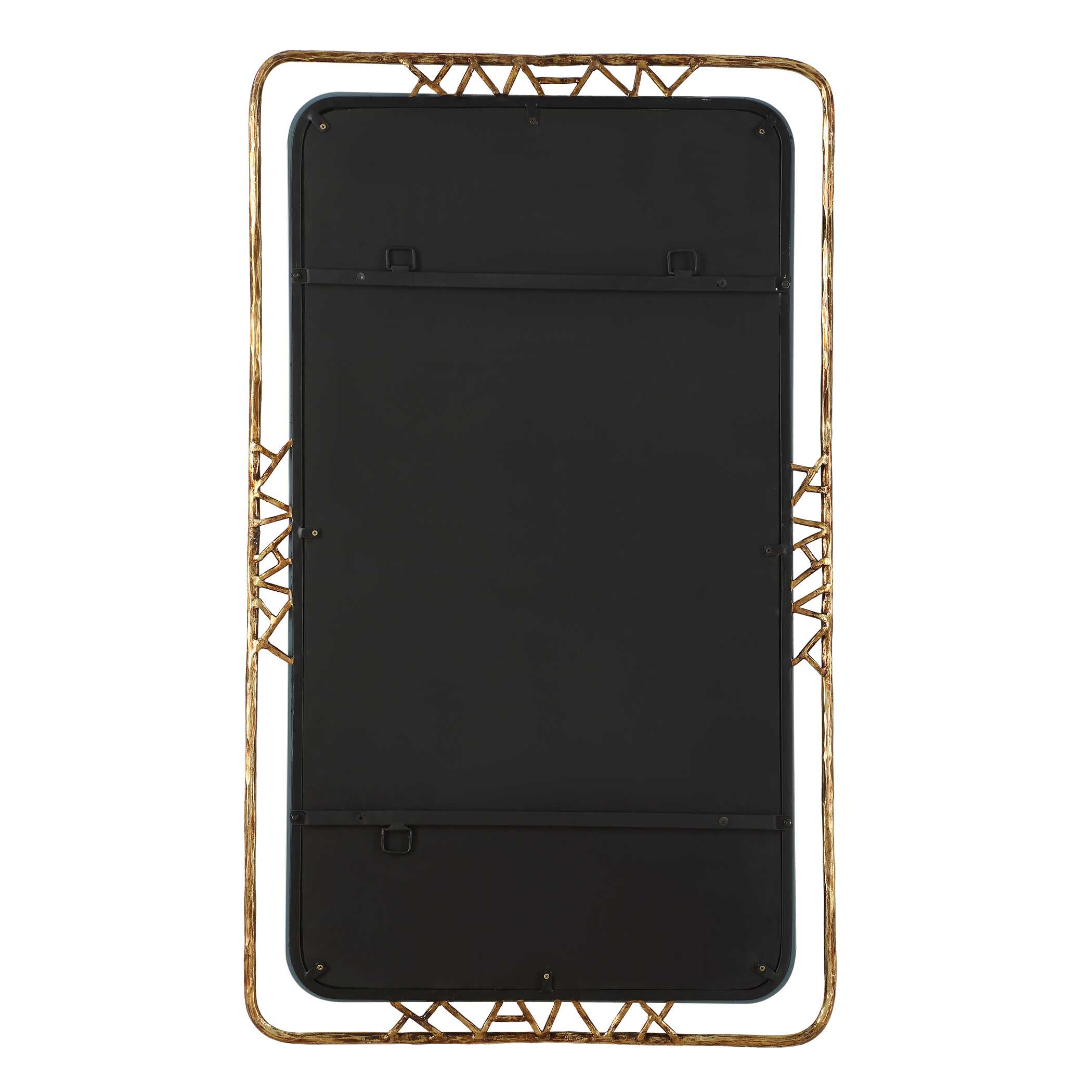 Uttermost Tahoma Antiqued Gold Mirror