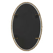 Uttermost Twisted Branch Oval Mirror
