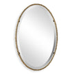 Uttermost Twisted Branch Oval Mirror