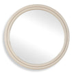 Uttermost Florian Warm White Round Mirror
