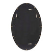 Uttermost Elstree Antique Brass Oval Mirror
