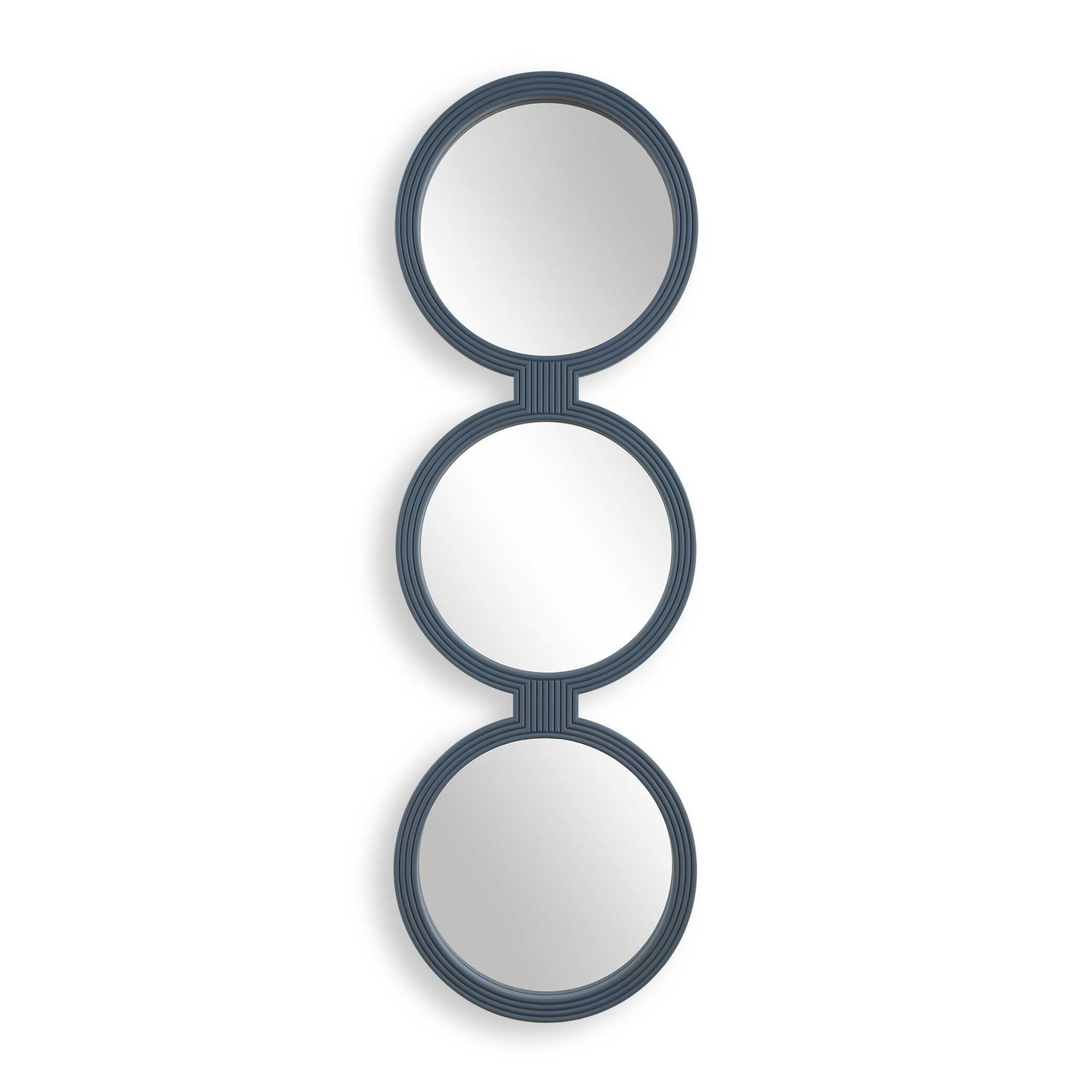 Uttermost Going In Circles Blue Gray Mirror