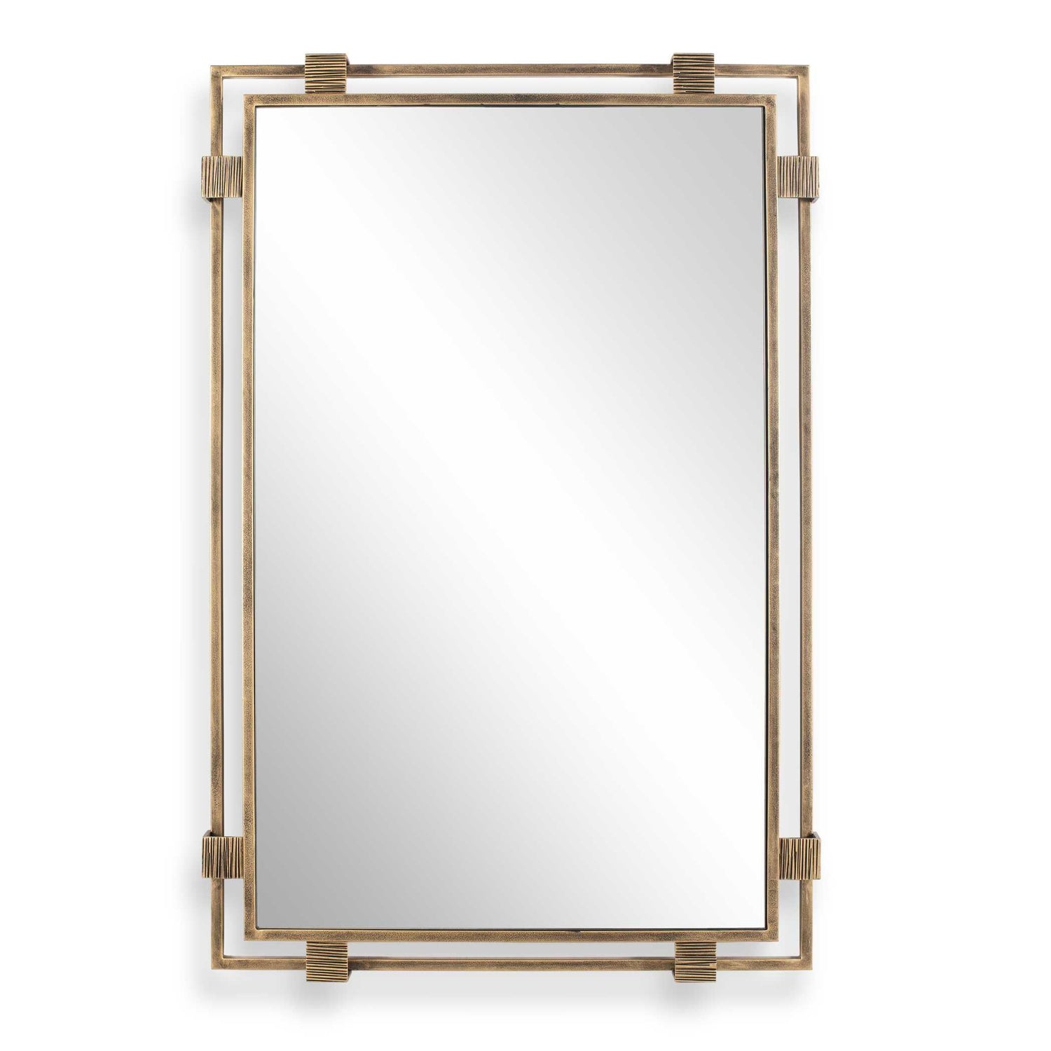 Uttermost Elsher Vintage Gold Mirror