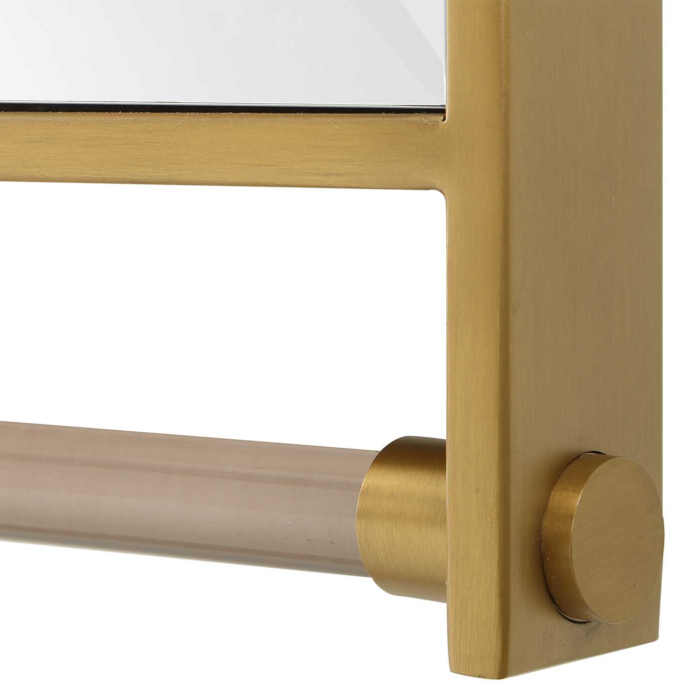 Uttermost Ripoll Antique Brass Mirror