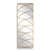 Uttermost Crossed Up Gold Full Length Mirror