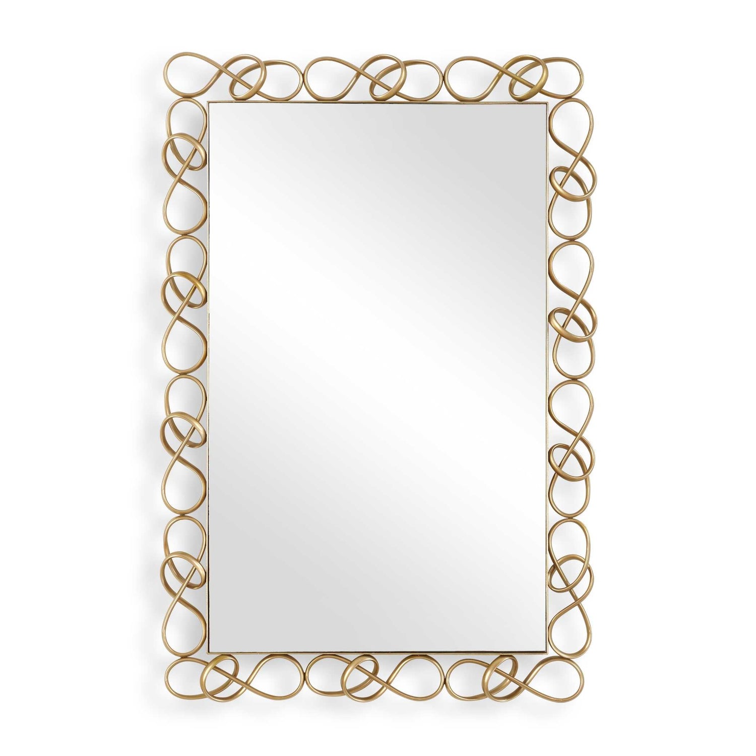 Uttermost Twist It Antique Brass Mirror