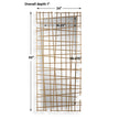 Uttermost Golden Intersection Mirrored Wall Decor