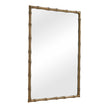 Uttermost Brass Bamboo Rectangle Mirror