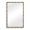 Uttermost Brass Bamboo Rectangle Mirror