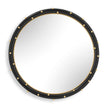 Uttermost Helia Brass Round Mirror