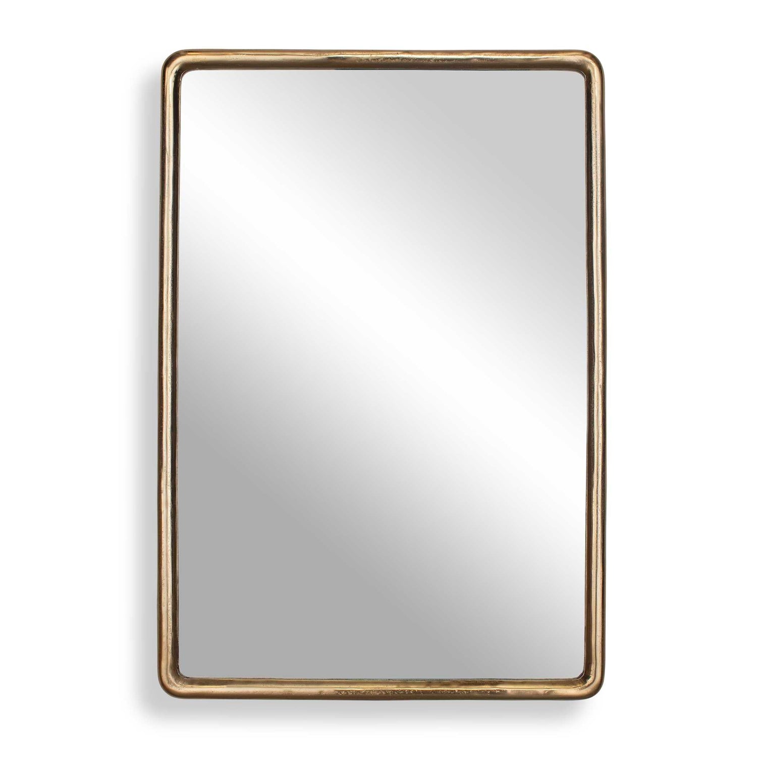 Uttermost Burton Indoor-Outdoor Brass Mirror