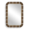 Uttermost Segment Dark Bronze Mirror