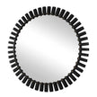 Uttermost Jael Round Iron Bands Mirror