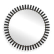 Uttermost Jael Round Iron Bands Mirror