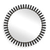 Uttermost Jael Round Iron Bands Mirror