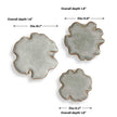 Uttermost Selene Gray Wall Decor, S/3