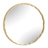 Uttermost Crinkle Round Mirror