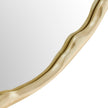 Uttermost Crinkle Round Mirror
