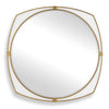 Uttermost Estella White Round Mirror