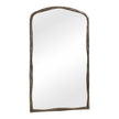 Uttermost Hammered Antique Nickel Arch Mirror