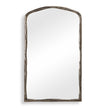 Uttermost Hammered Antique Nickel Arch Mirror