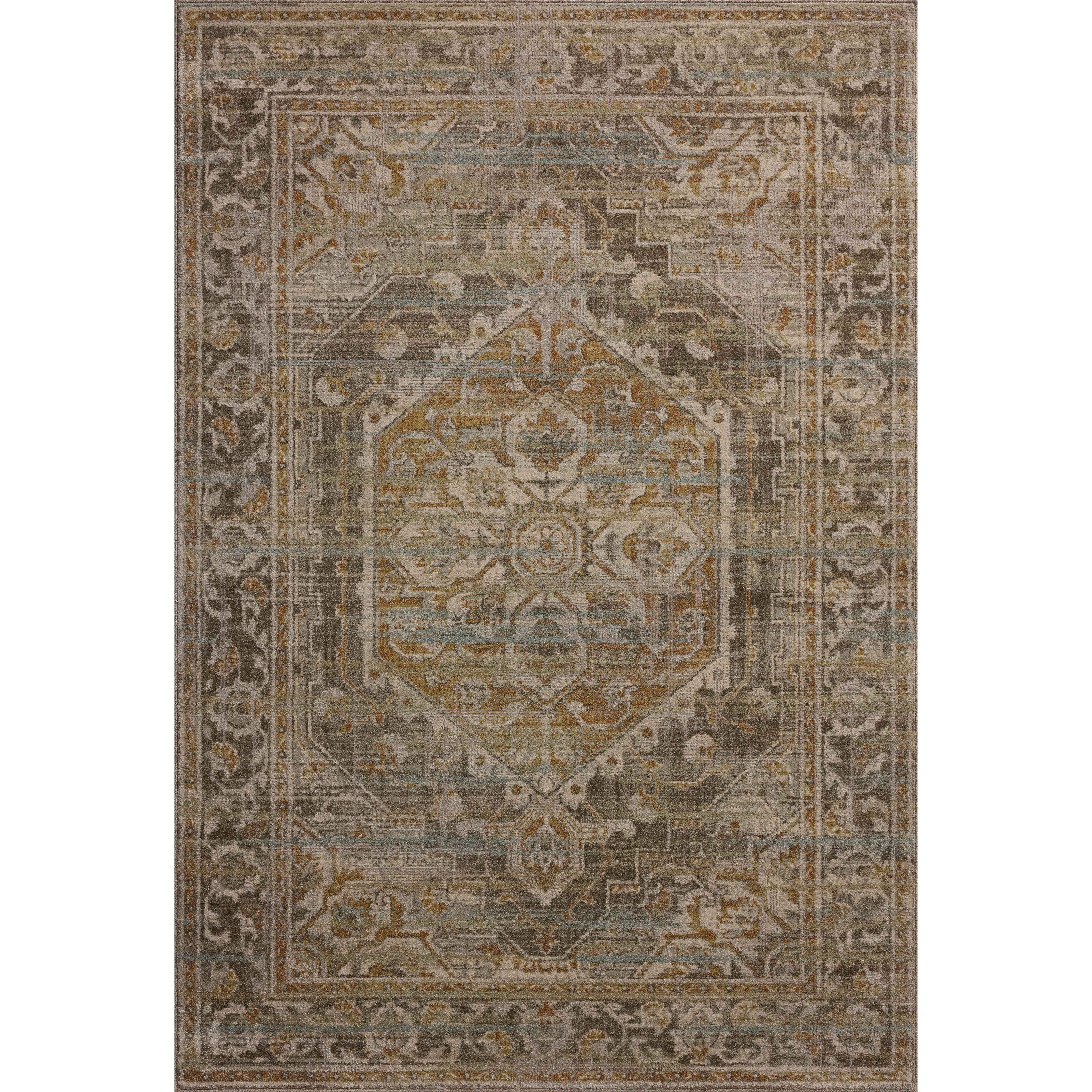 Magnolia Home Mona MOA-01 Rug Bark / Sunrise DC10