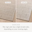 Amber Lewis Monty Ivory / Taupe Rug DC10