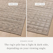 Amber Lewis Monty Pebble / Beige Rug DC10