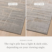 Amber Lewis Monty Natural / Mist Rug DC10