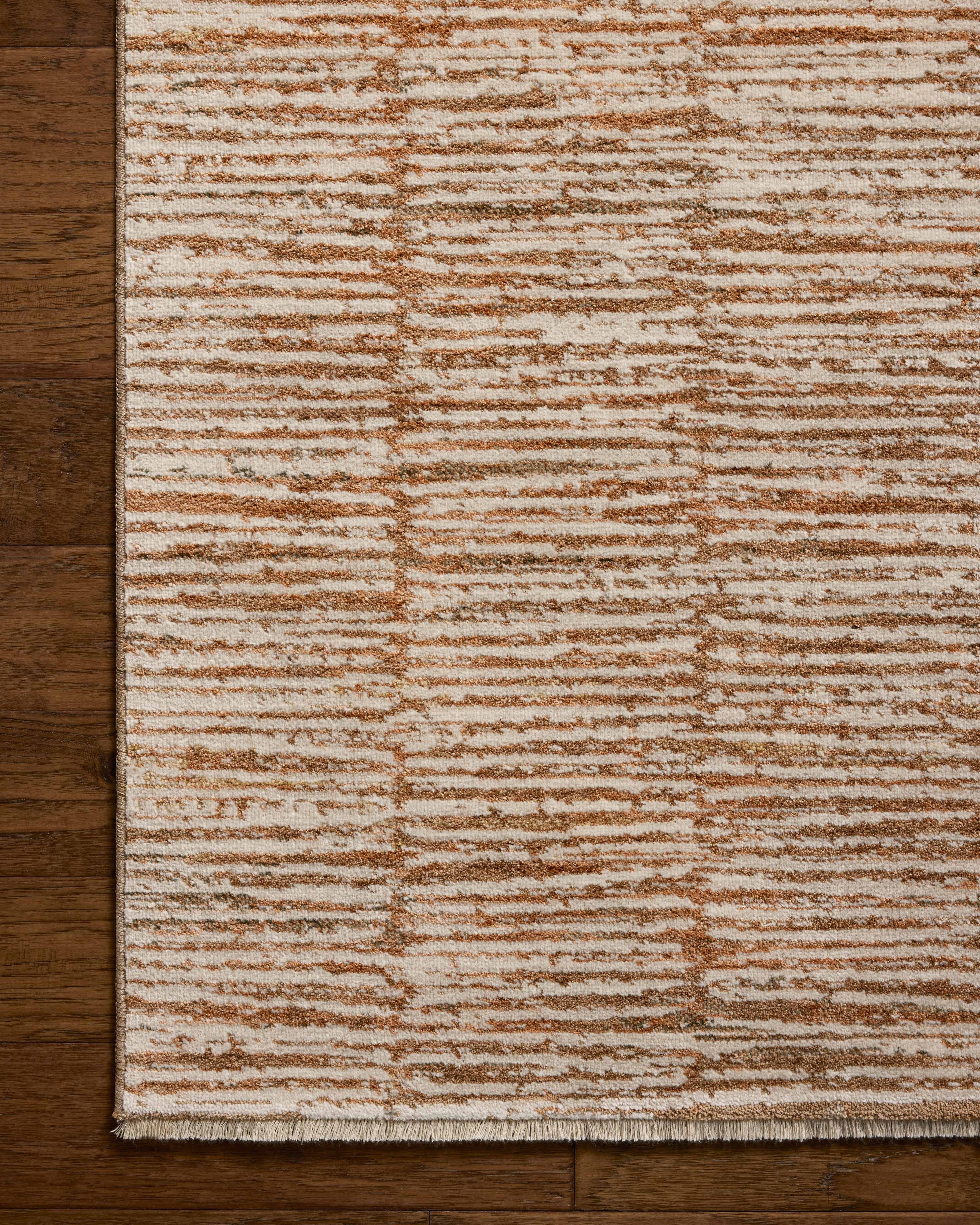Loloi II NEL-01 Terracotta / Ivory Rug DC10