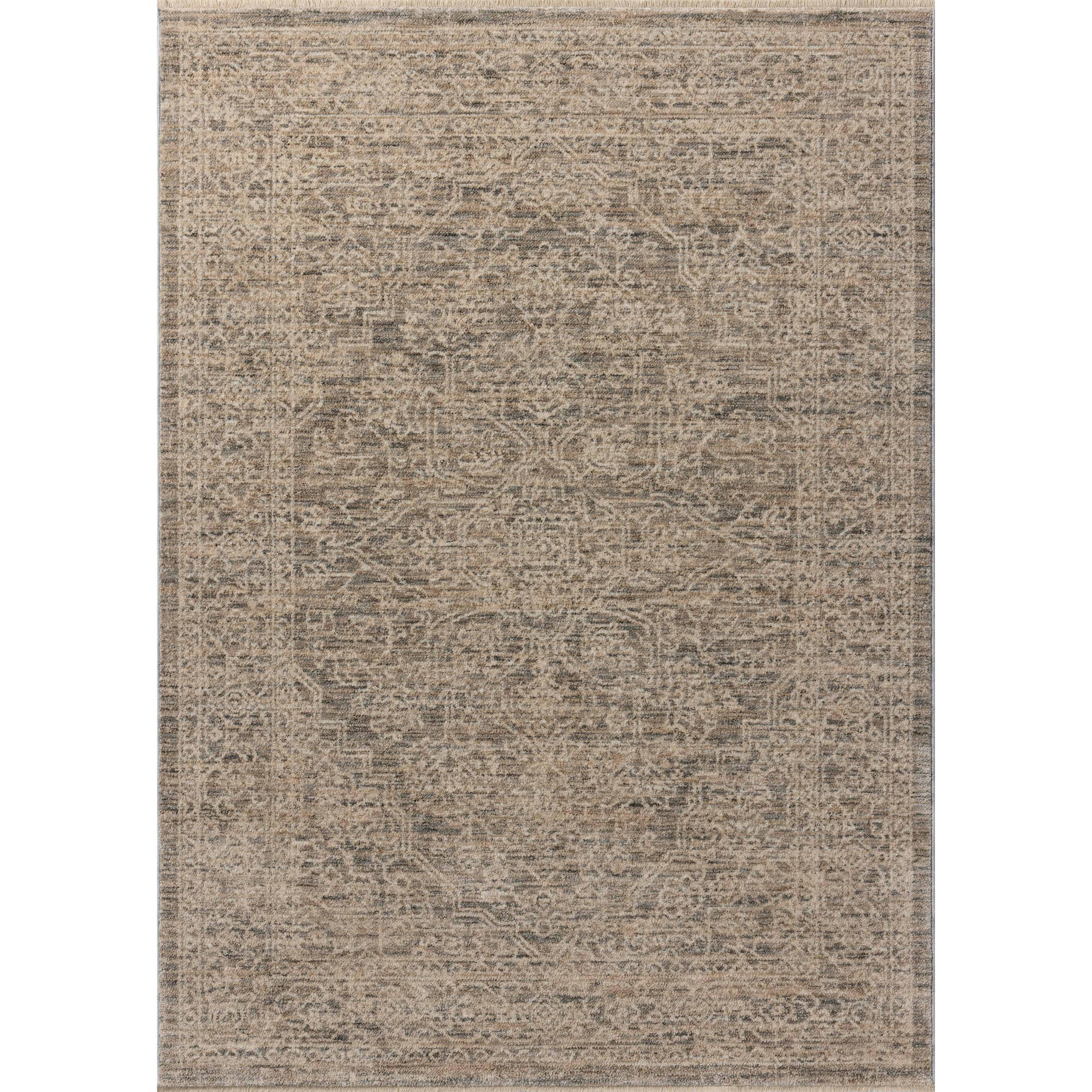 Loloi II Newman NEW-01 Slate / Natural Rug DC10