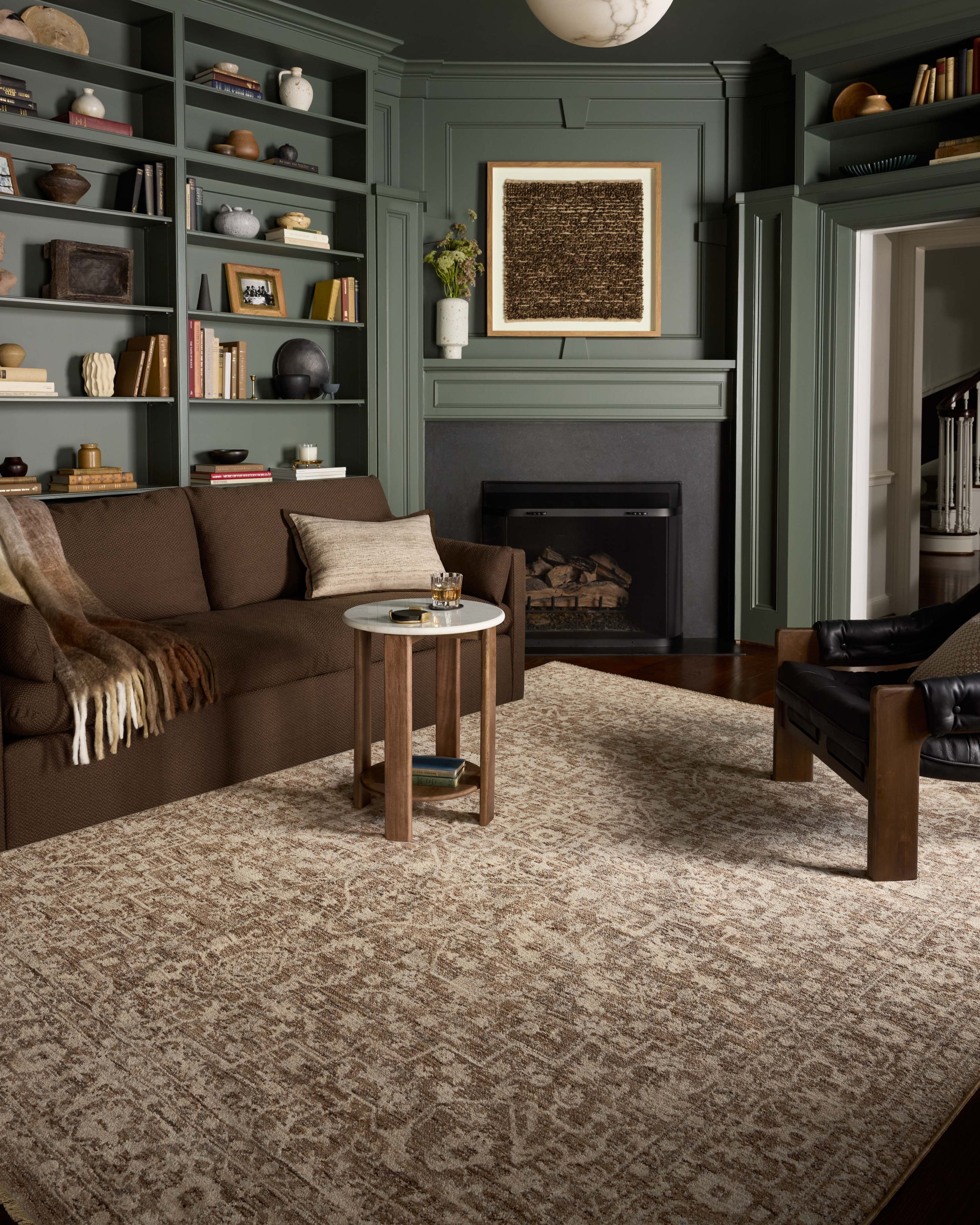 Loloi II Newman NEW-02 Dark Taupe / Natural Rug DC10