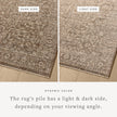 Loloi II Newman NEW-02 Dark Taupe / Natural Rug DC10