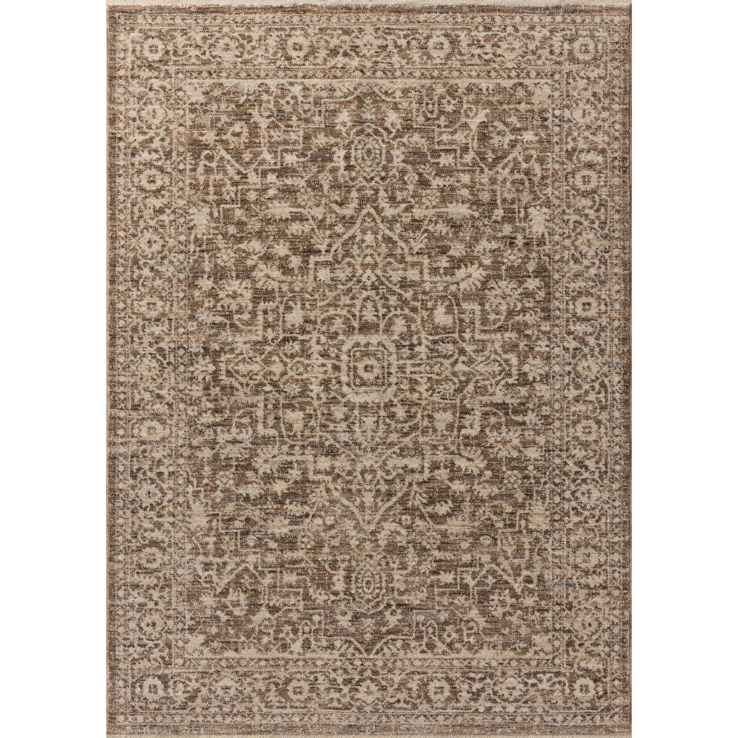 Loloi II Newman NEW-02 Dark Taupe / Natural Rug DC10