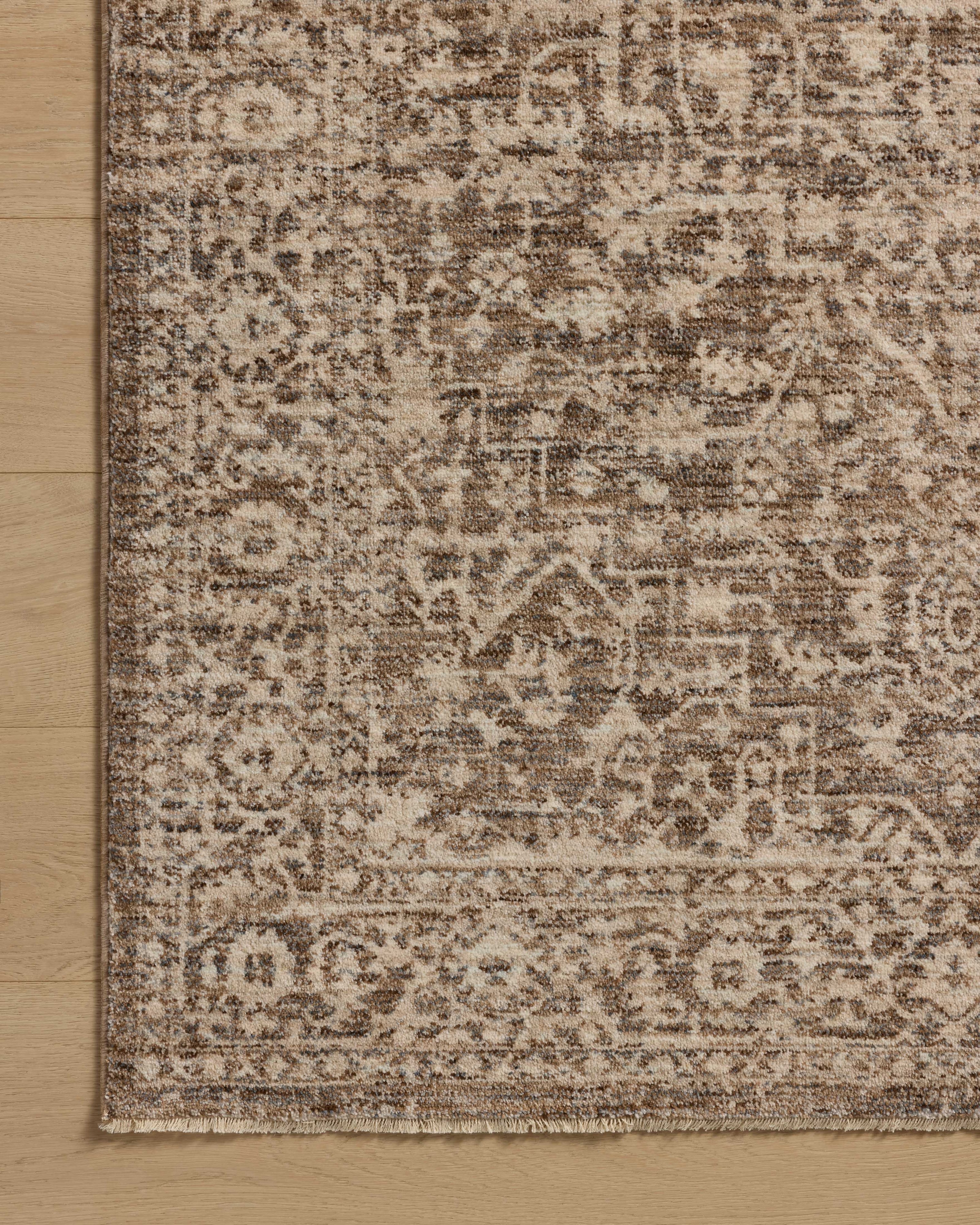 Loloi II Newman NEW-02 Dark Taupe / Natural Rug DC10
