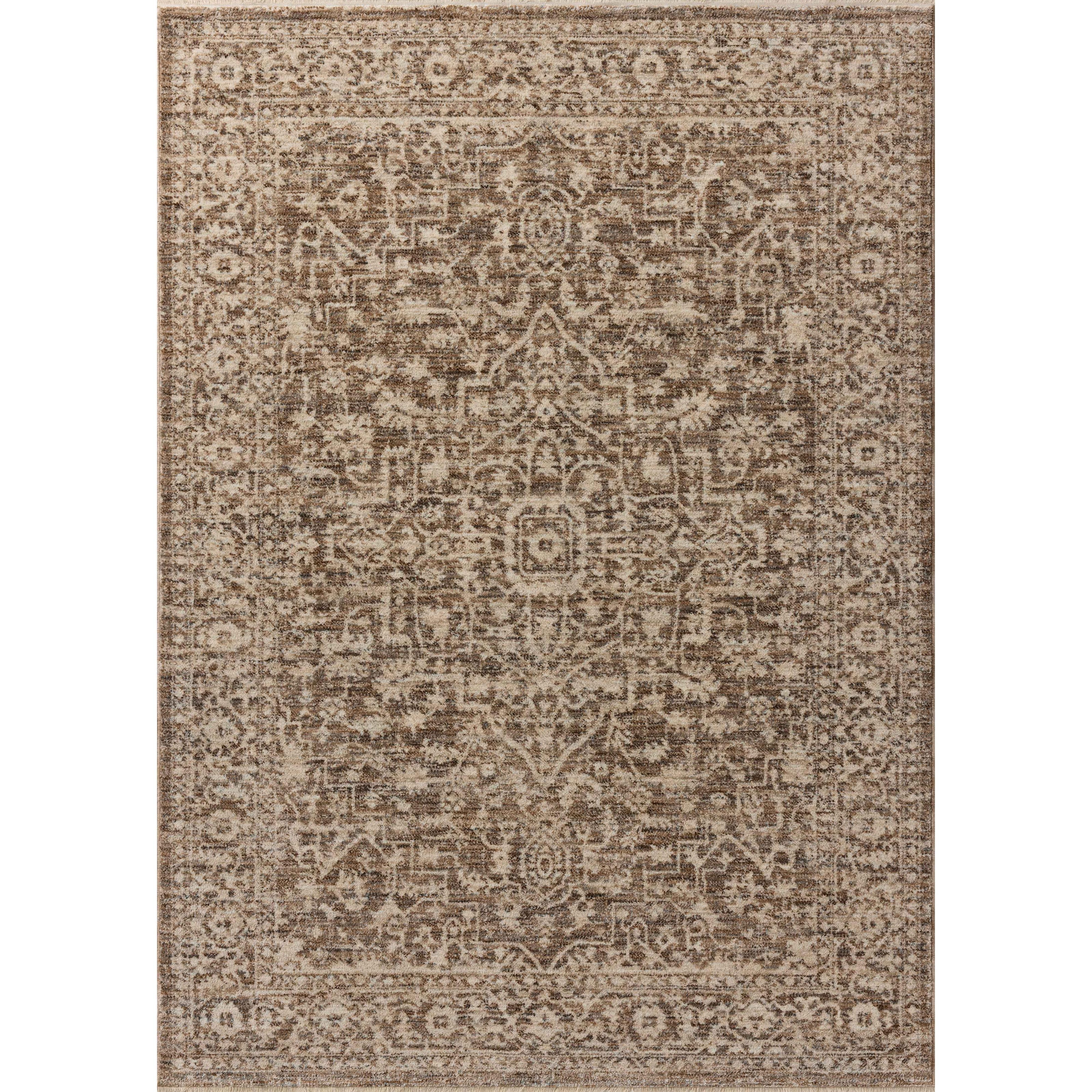 Loloi II Newman NEW-02 Dark Taupe / Natural Rug DC10