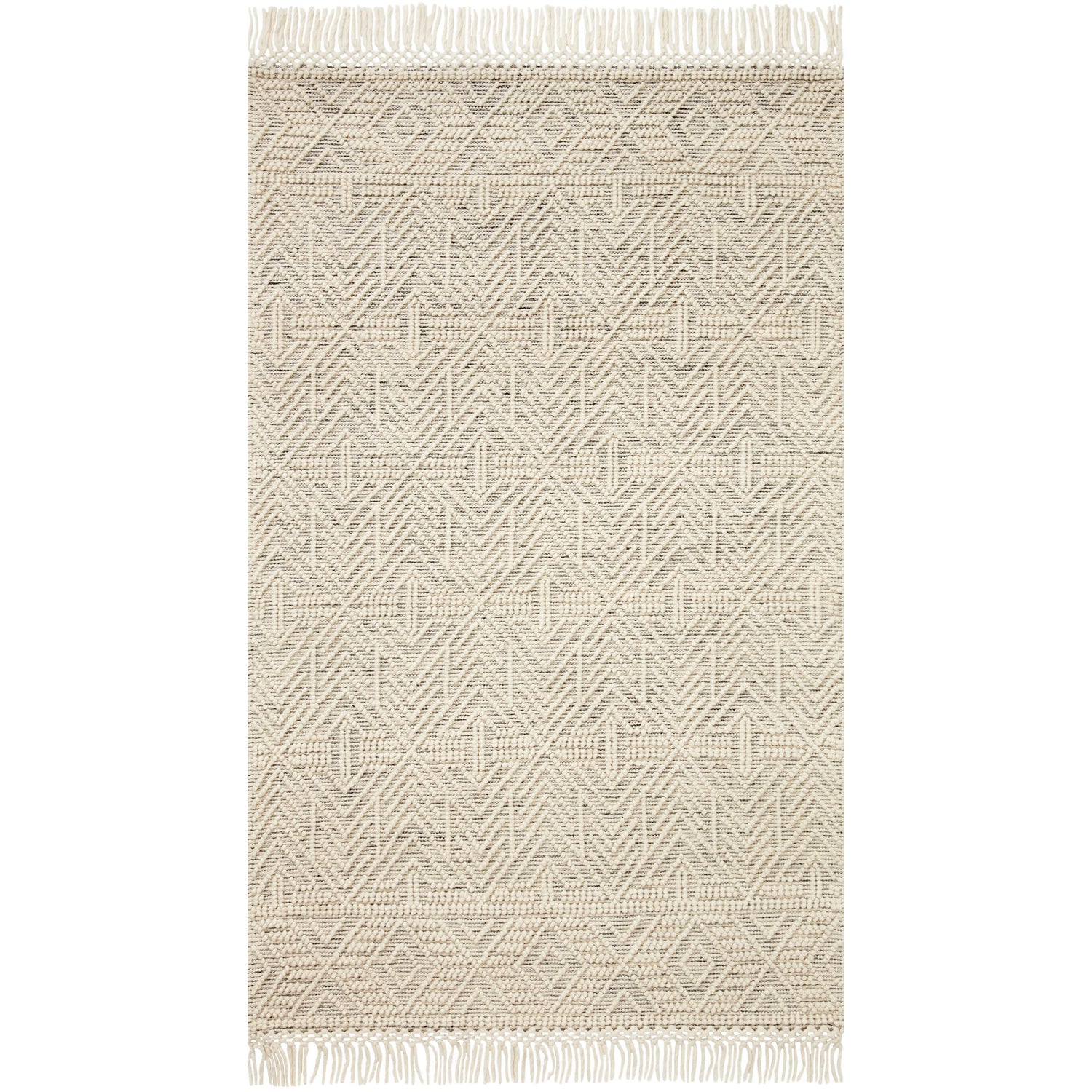 Loloi II Noelle NOE-01 Ivory / Black Rug