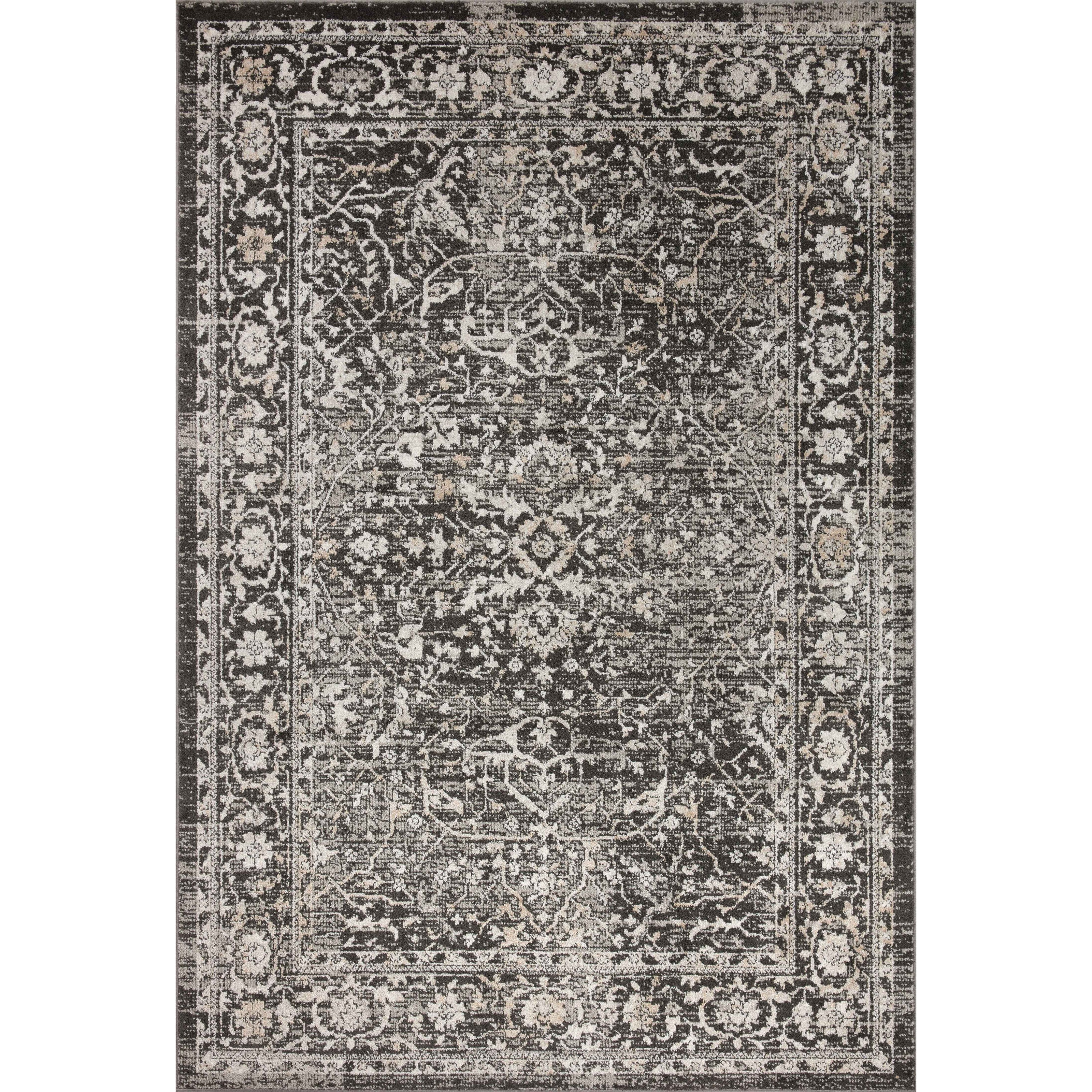Loloi II Odette ODT-01 Charcoal / Silver Rug DC10