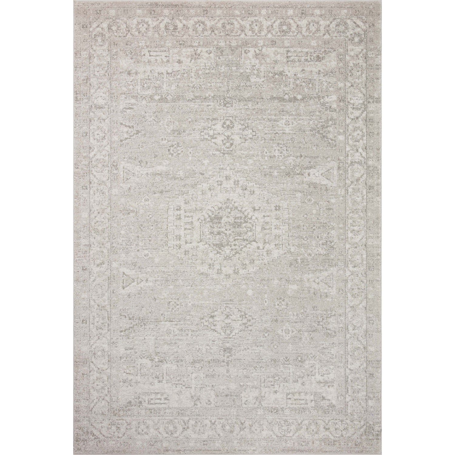 Loloi II Odette ODT-02 Silver / Ivory Rug DC10