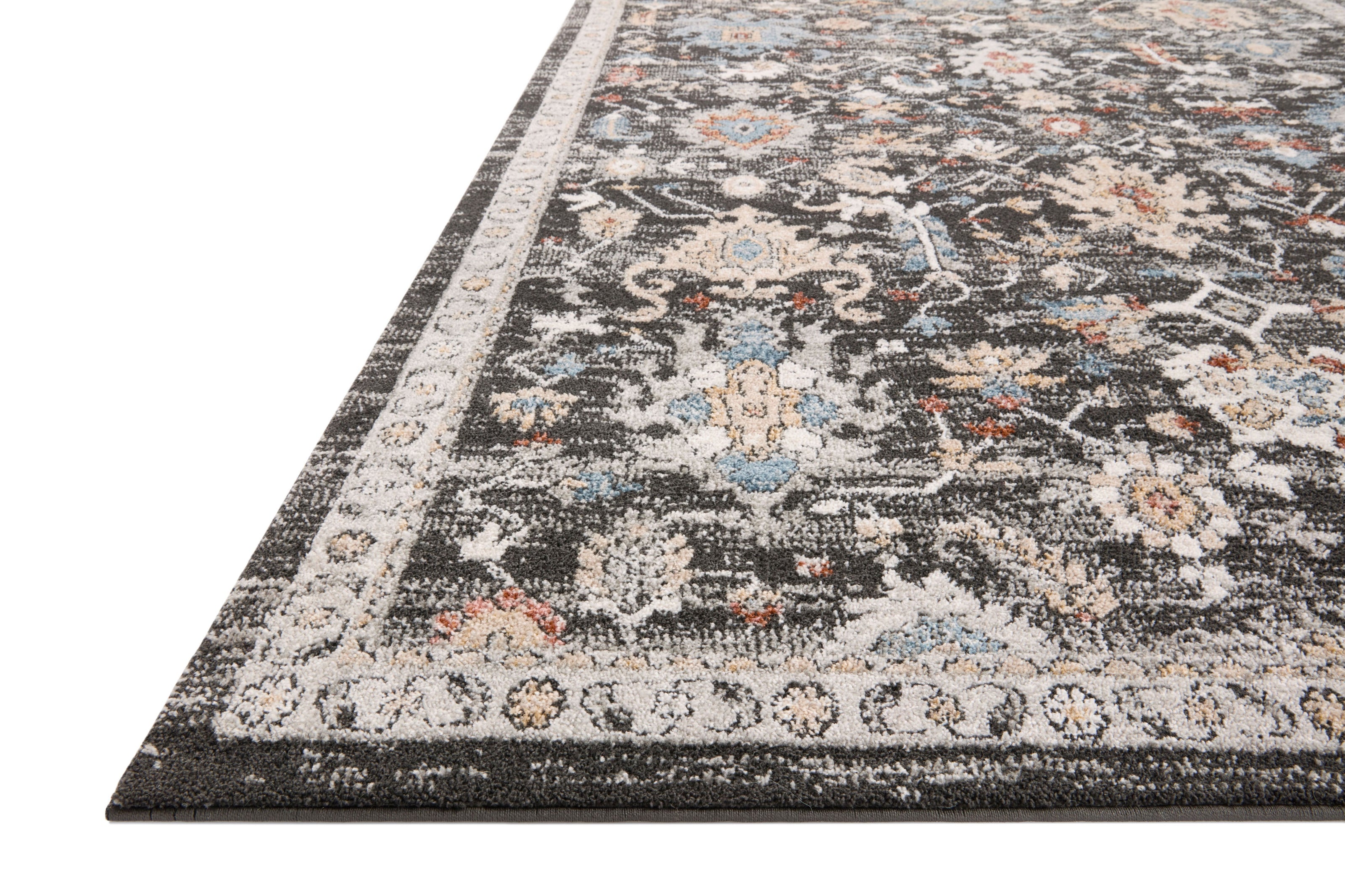 Loloi II Odette ODT-04 Charcoal / Multi Rug DC10