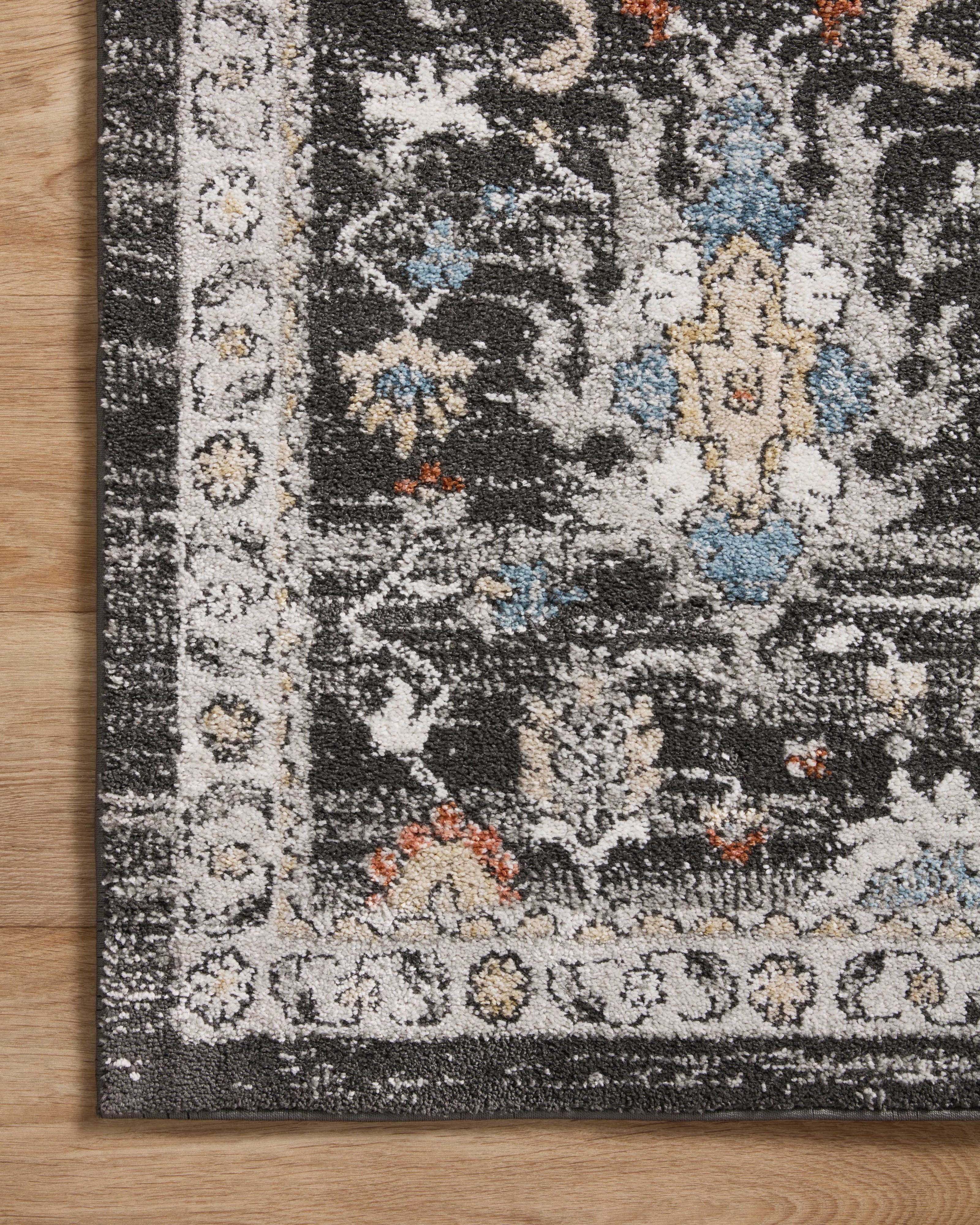 Loloi II Odette ODT-04 Charcoal / Multi Rug DC10