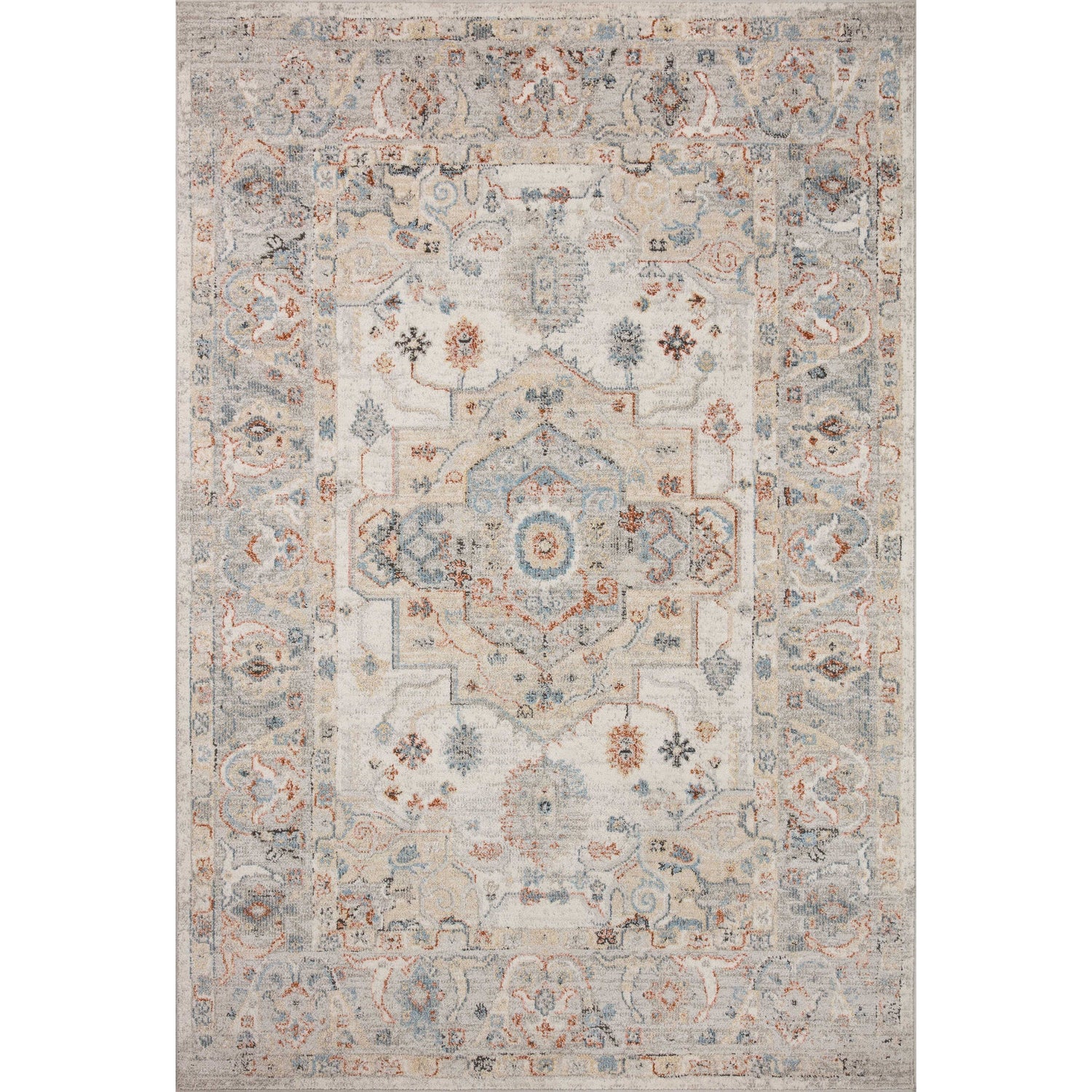 Loloi II Odette ODT-09 Ivory / Multi Rug DC10